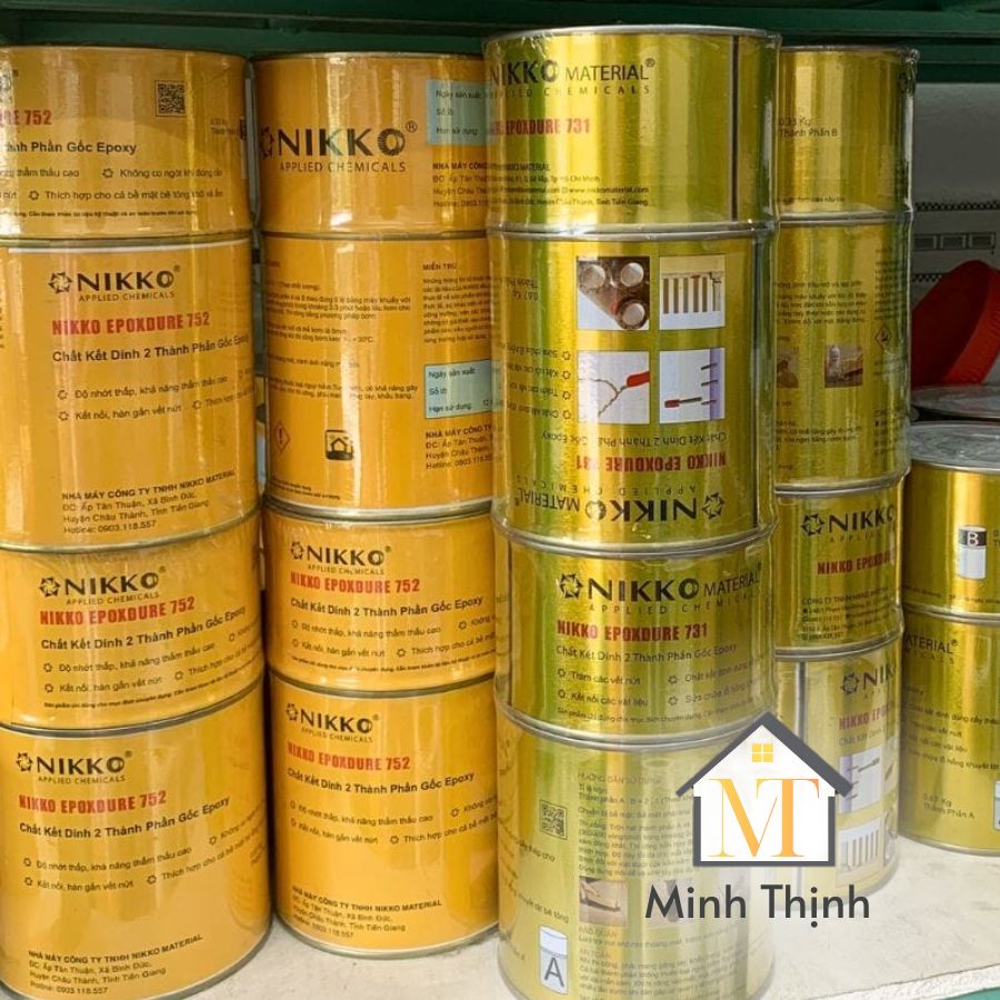 Keo Epoxy 2 Thành Phần Nikko