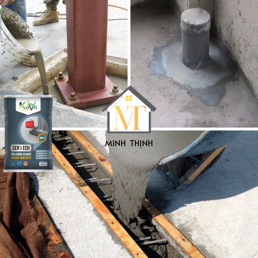 Vữa Rót Không Co Ngót Kovi Grout Max 600