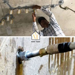 Keo Epoxy Bơm Vết Nứt Bê Tông Epoxy Resin D-200