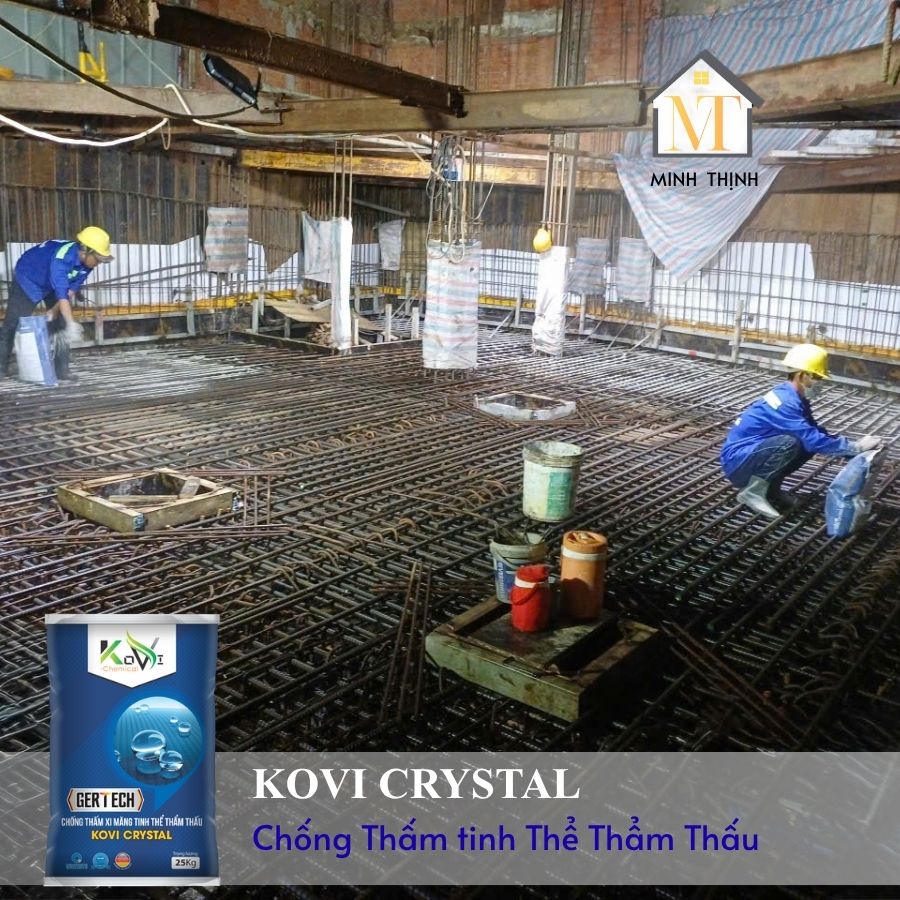 Kovi Crystal Chống Thấm Tinh Thể Thẩm Thấu